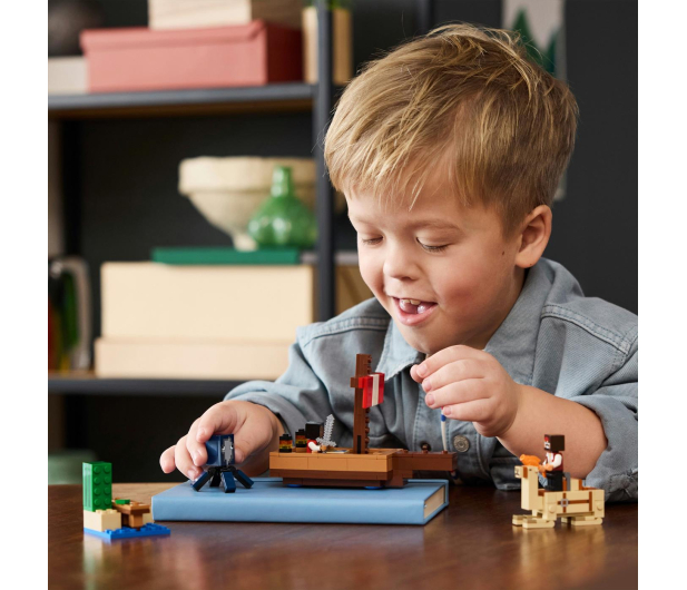 LEGO MINECRAFT 21259 Rejs statkiem pirackim - 1248915 - zdjęcie 11